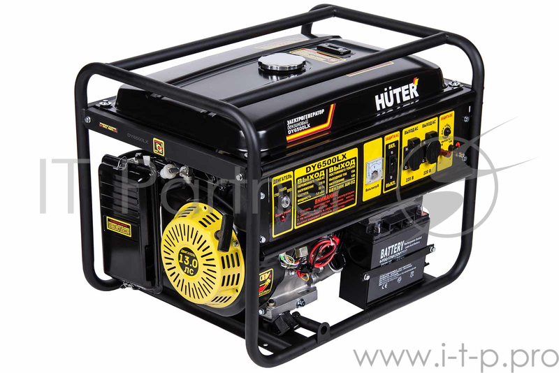 Электрогенератор DY6500LX с колёсами и аккумулятором
