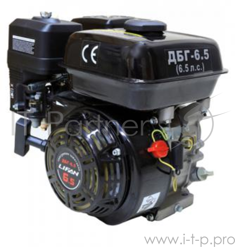 Двигатель LIFAN 168F-2D бензиновый 6.5лс горизонтальный вал 20мм