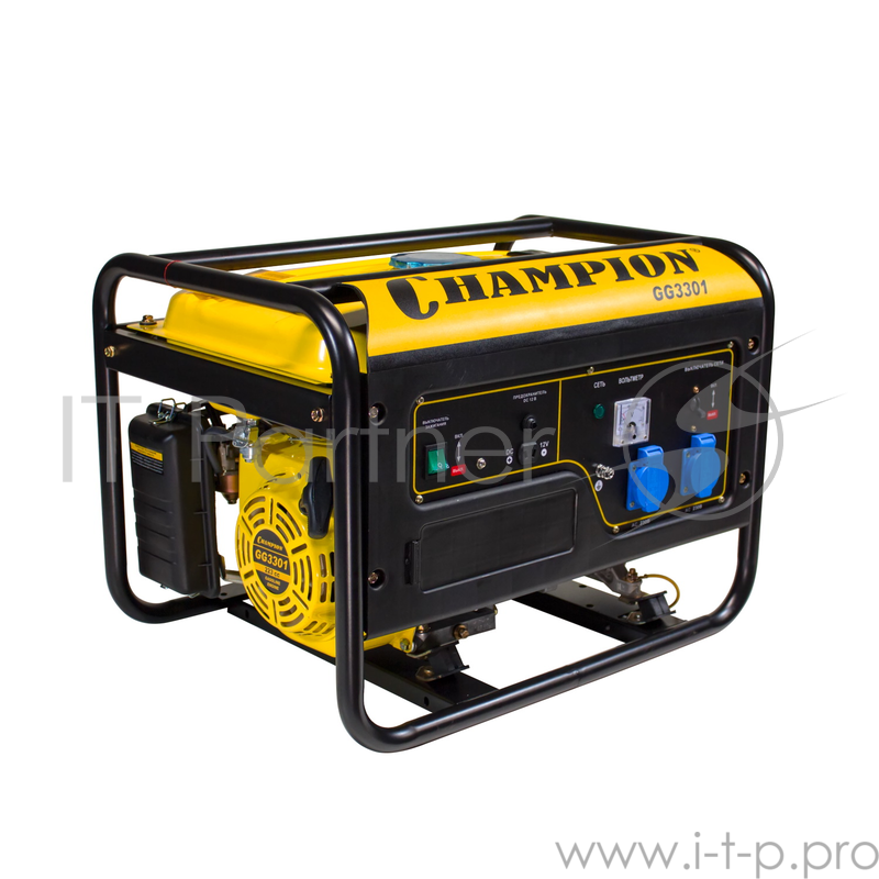 Генератор CHAMPION GG3301 3100Вт 223см3 16л F7TC 3600об/мин 46кг
