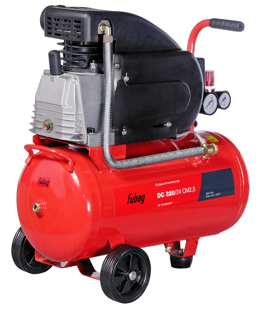 Компрессор FUBAG DС 320/24 CM2.5 320л/мин 24л 8бар 1.8кВт