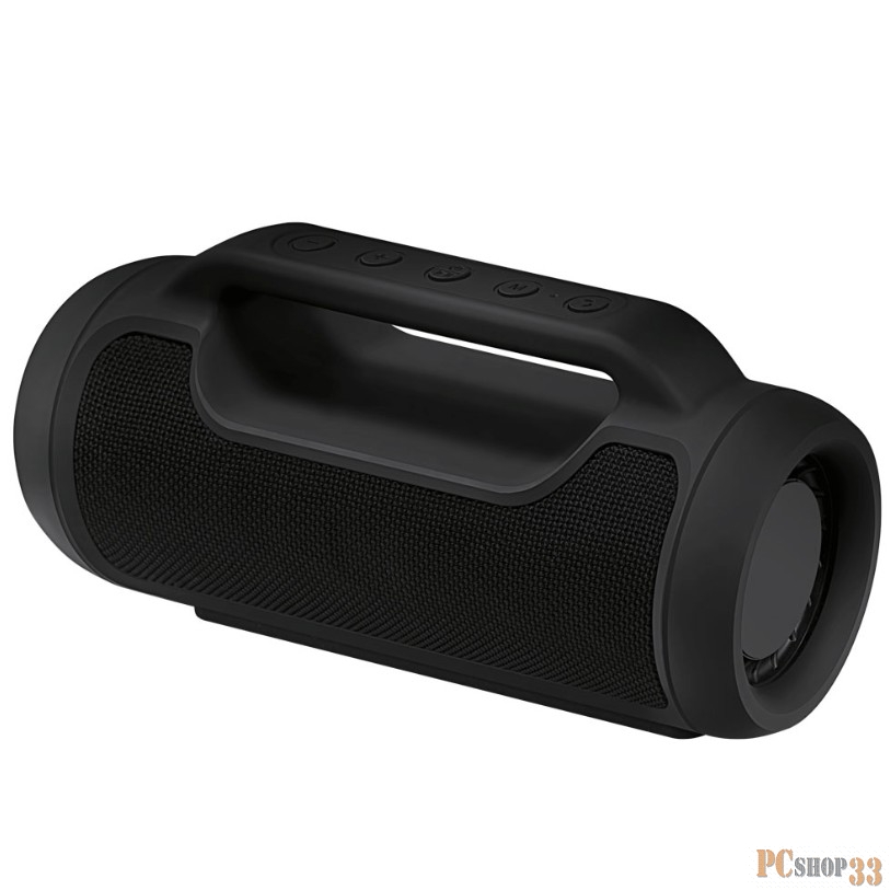 Колонки Ginzzu Ginzzu GM-990B (2х5Вт, TWS-stereo, 65Гц-20КГц, 1500мАч, Handsfree, AUX, microSD, USB-flash, FM-радио, Subwoofer, PowerBank)