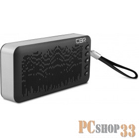 Колонки CBR CMS 144Bt черный/серебро {Bluetooth колонка 3.0, 80-18000 Гц, 6 Вт}