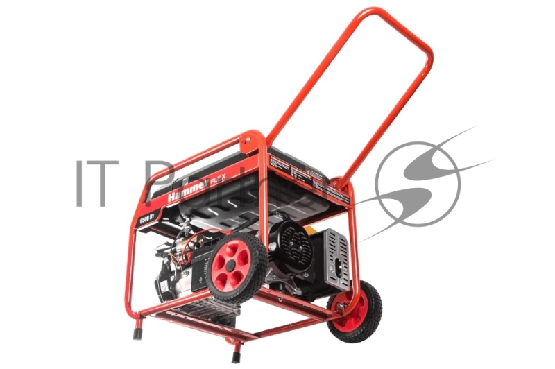 Бензоэлектростанция Hammer Flex GN7000ET электрозапуск 6.5КВт 220В 50Гц бак 33л непр.13ч