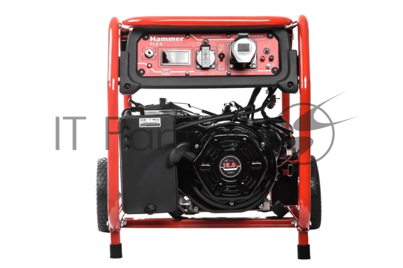 Бензоэлектростанция Hammer Flex GN7000ET электрозапуск 6.5КВт 220В 50Гц бак 33л непр.13ч