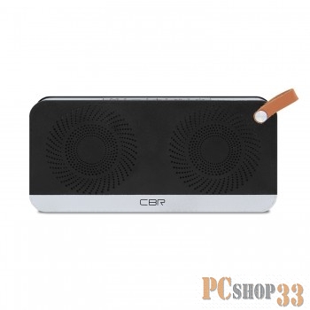 Колонки CBR CMS 147Bt черный/серебро {Bluetooth колонка 3.0, 80-18000 Гц, 5 Вт*2}