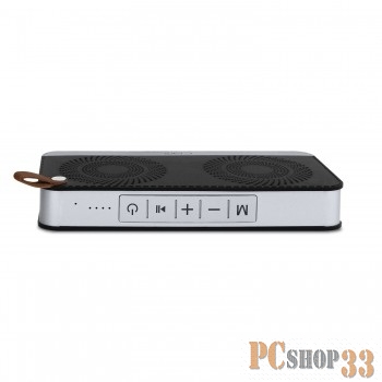 Колонки CBR CMS 147Bt черный/серебро {Bluetooth колонка 3.0, 80-18000 Гц, 5 Вт*2}