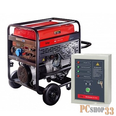Бензиновая электростанция с электростартером и коннектором автоматики BS 11000 A ES (838789)+ Блок а, шт