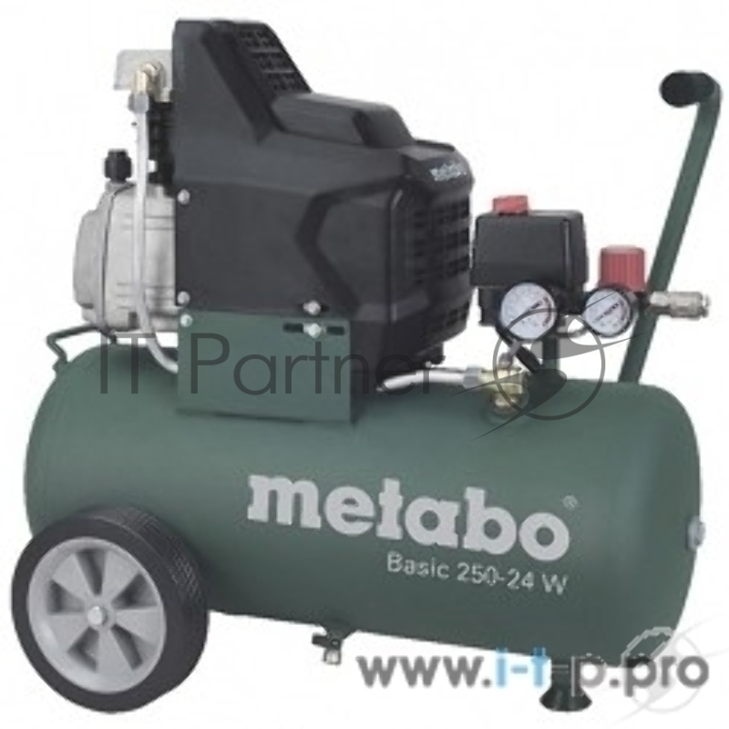 Компрессоры Metabo 250-24 W 601533000 Компрессор { масл.1.5кВт,24л, вес 27кг }