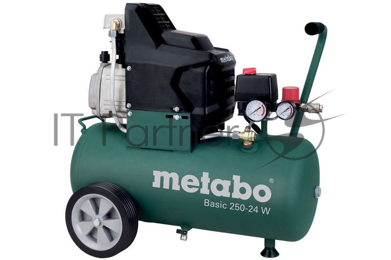 Компрессоры Metabo 250-24 W 601533000 Компрессор { масл.1.5кВт,24л, вес 27кг }