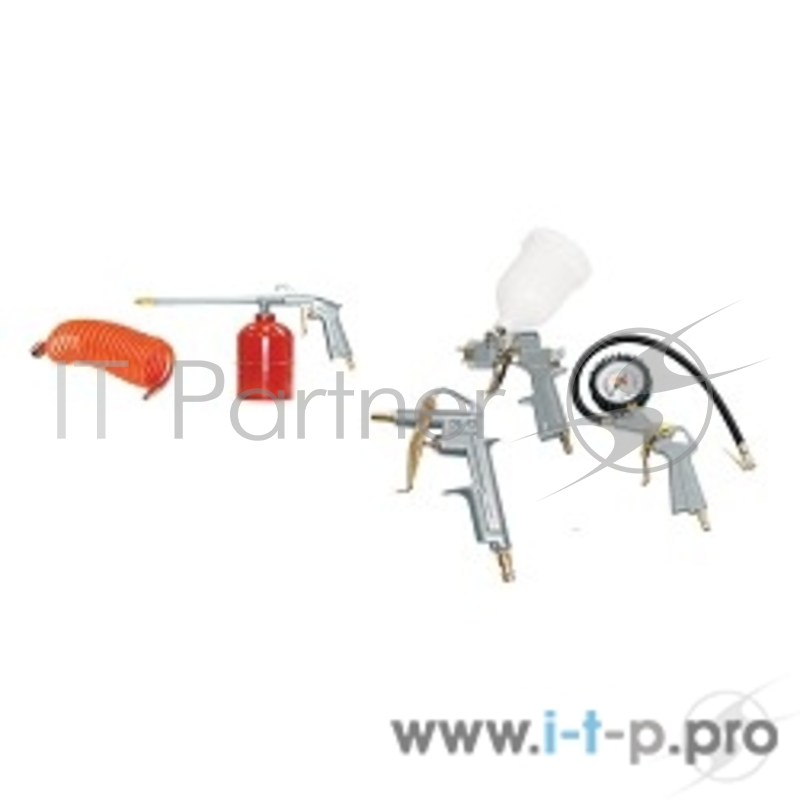 Пневматическое оборудование FUBAG Набор пневмоинструмента 5 предметов (к/р с верхним бачком) 120101