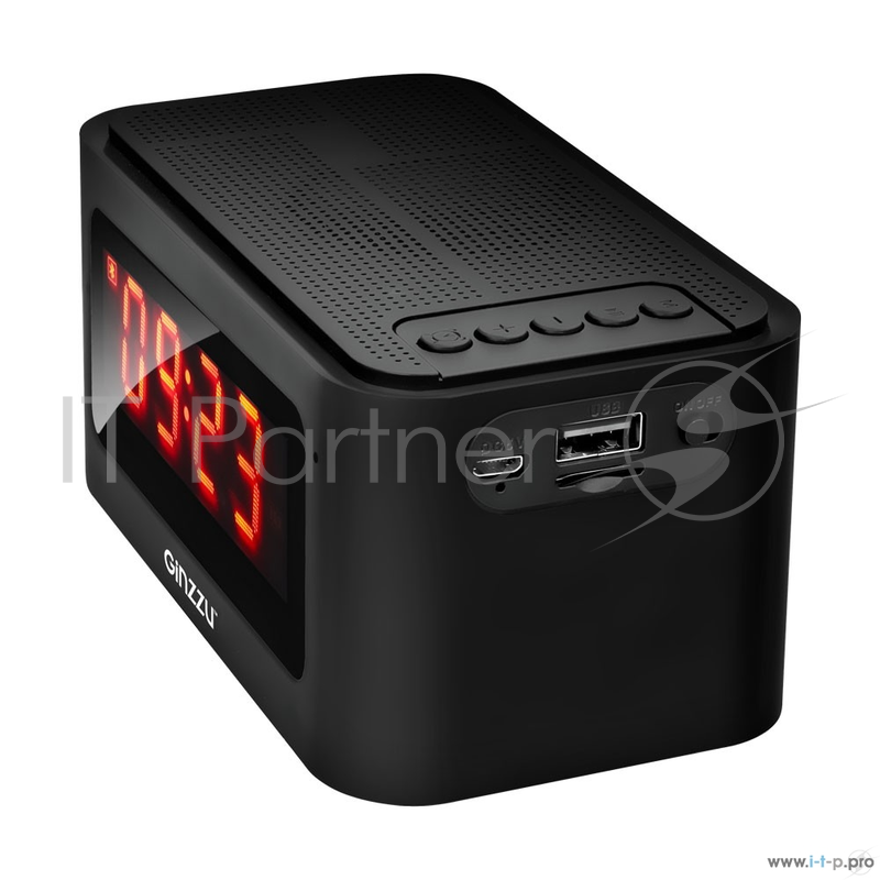 3W/LCD/USB/TF/AUX/FM/часы/буди