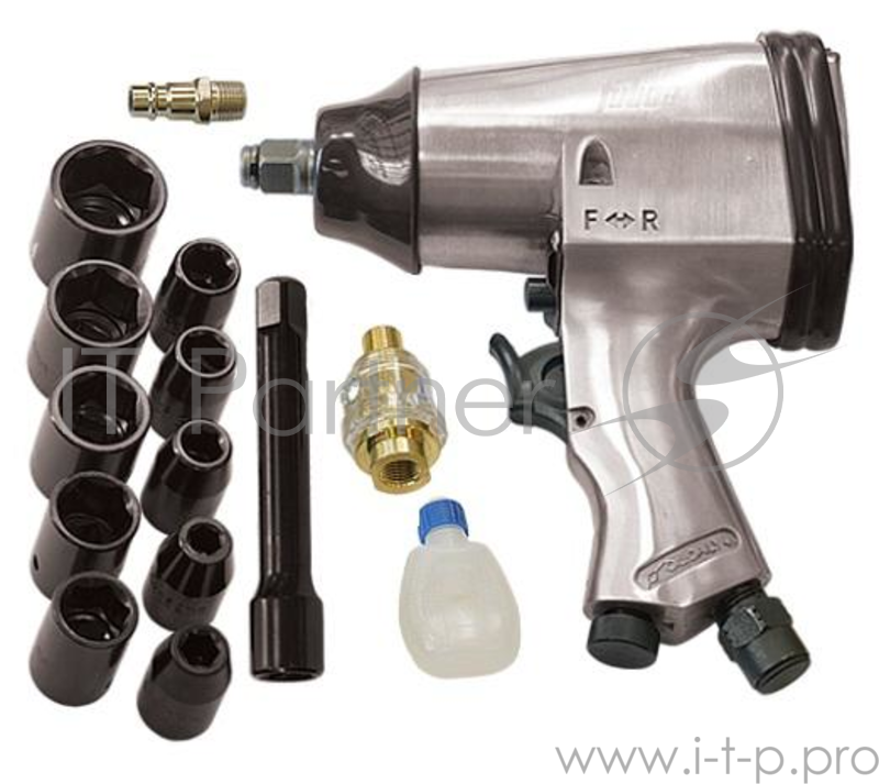 Гайковерт пневматический FUBAG PWS158/312 ударный, 312 Нм, 7000 об/мин, 1/2'', 158л/мин, 6.3бар