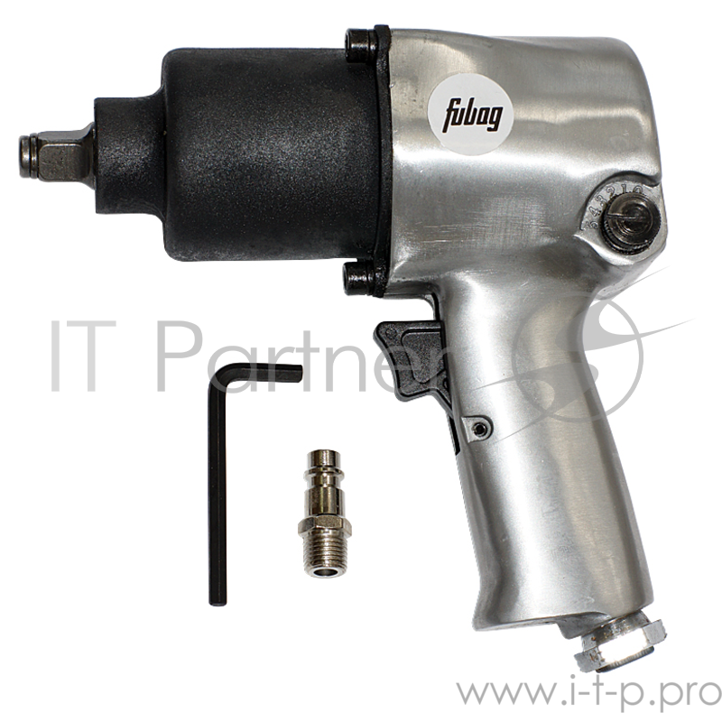 Гайковерт пневматический FUBAG IW191/680 ударный, 680 Н/м, 7500 об/мин, 1/2'', 191 л/мин, 6.3 бар
