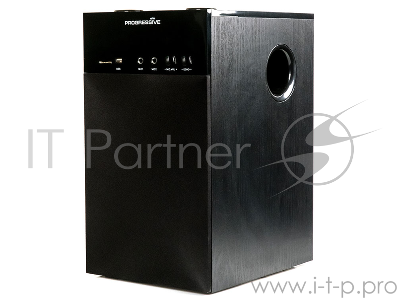 Колонки Dialog Progressive AP-250 BLACK {колонки 2.1, 50W+2*15W RMS, Караоке, Bluetooth, FM+USB+SD, Опт.вх}