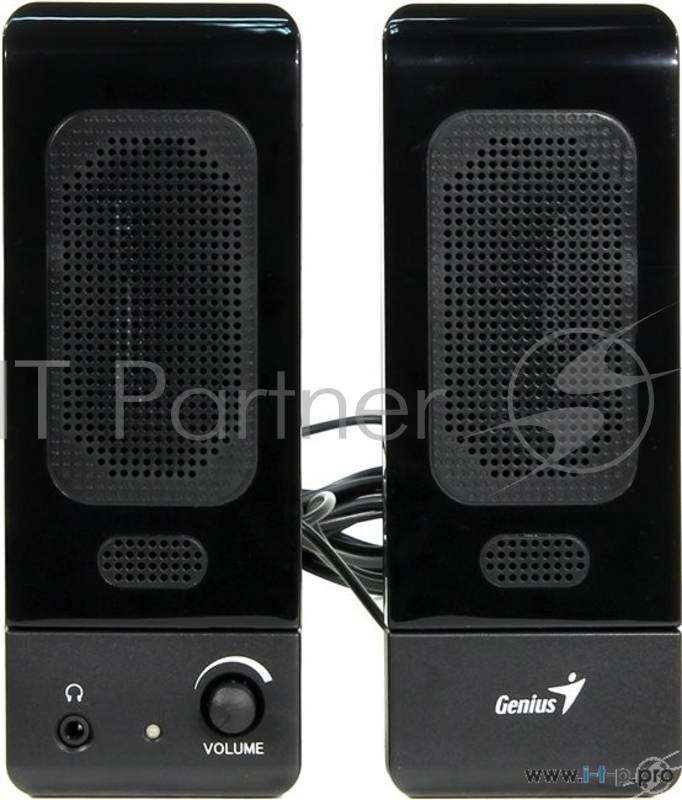 Колонки GENIUS Колонки SP-U120, 2.0, 3W, USB-power, 3.5 mm audio stereo jack, volume control