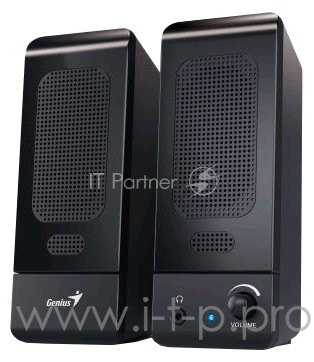 Колонки GENIUS Колонки SP-U120, 2.0, 3W, USB-power, 3.5 mm audio stereo jack, volume control