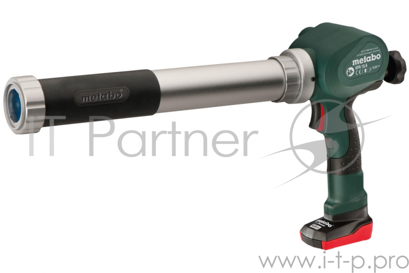 Пистолет для герметика METABO PowerMaxx KP (602117600) 10.8В LiION 4Ач 600мл 10г/мин