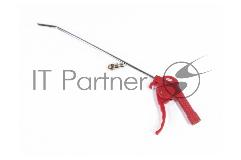 Пистолет продувочный MATRIX 57334 с удлиненным изогнутым соплом пневматический 270мм