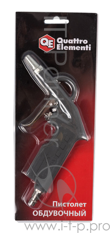 Пистолет продувочный ERGUS 770-889 короткий носик, разъем EURO, ПРОФИ