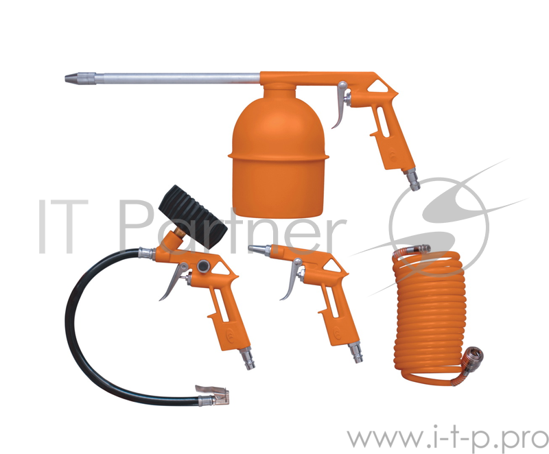 Набор пневмоинструментов КРАТОН ATS-02 4 пр.