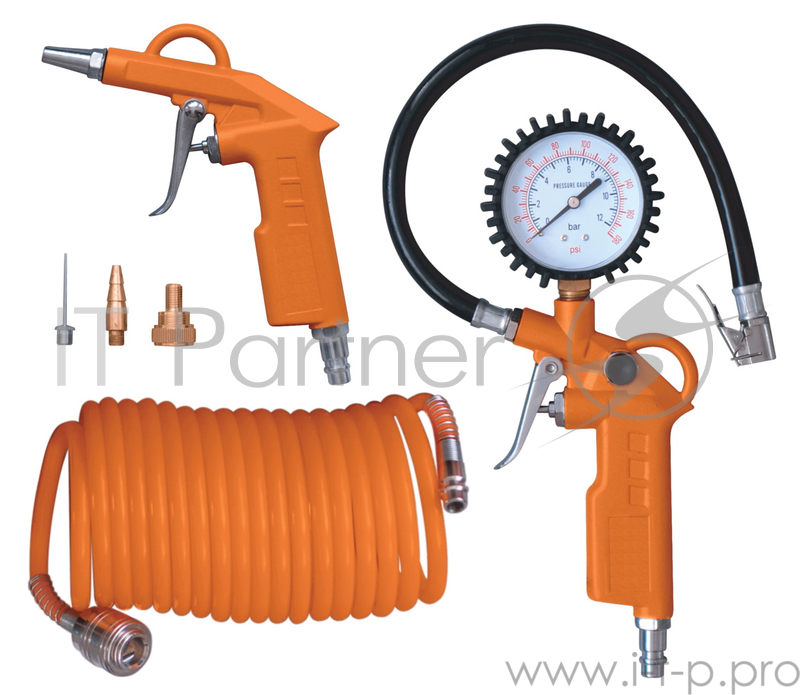 Набор пневмоинструментов КРАТОН ATS-03 6 пр.