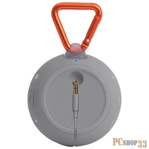 Колонки JBL JBL CLIP 2, серая {3 Вт,Bluetooth 4.2, micro USB }