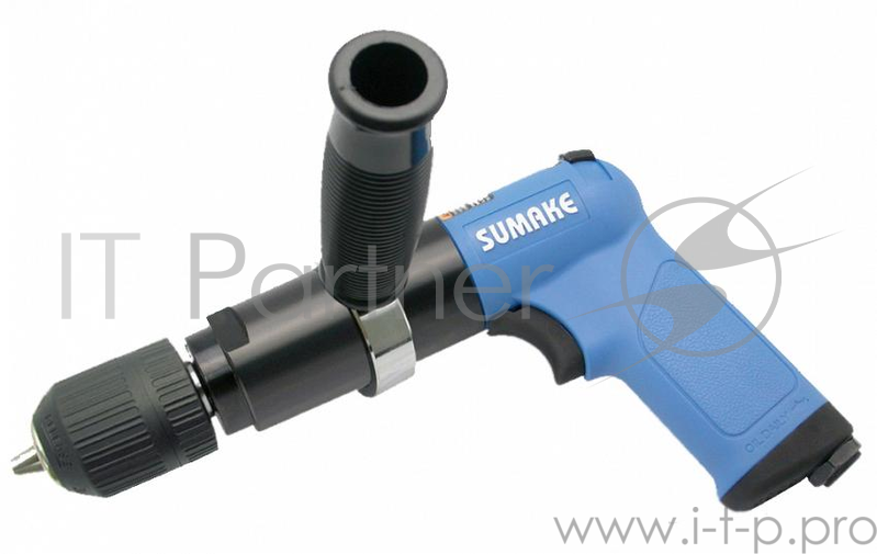Пневмодрель SUMAKE ST-C112C реверс. 800об/мин. патрон 13мм. 330Вт. 13мм с ручкой