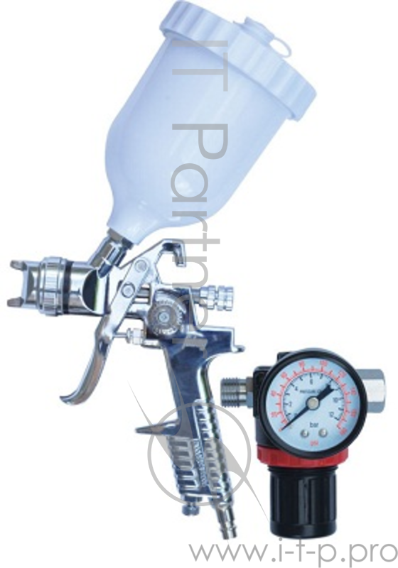 Краскопульт FUBAG GS180/1.4 HVLP+редуктор 180л/мин 3.5бар верхний бачок 0.6л 1.4мм