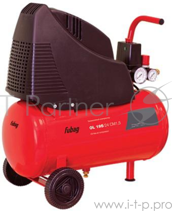 Компрессор FUBAG OL 195/24 CM1.5 24л 180л/мин 8бар 1.1кВт 220В 9.5кг