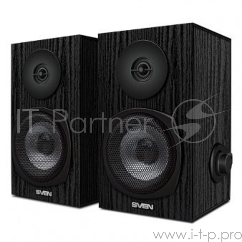 Колонки SVEN SPS-575, черный {6 (2*3), 80-20 000Гц, Питание через USB-порт ПК, ноутбука или адаптер 5V DC}
