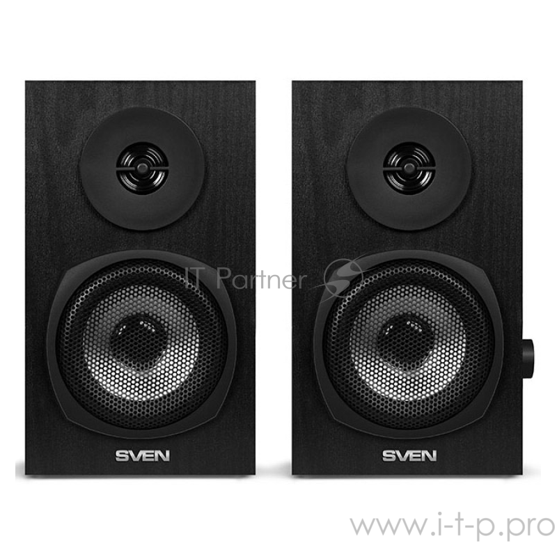 Колонки SVEN SPS-575, черный {6 (2*3), 80-20 000Гц, Питание через USB-порт ПК, ноутбука или адаптер 5V DC}