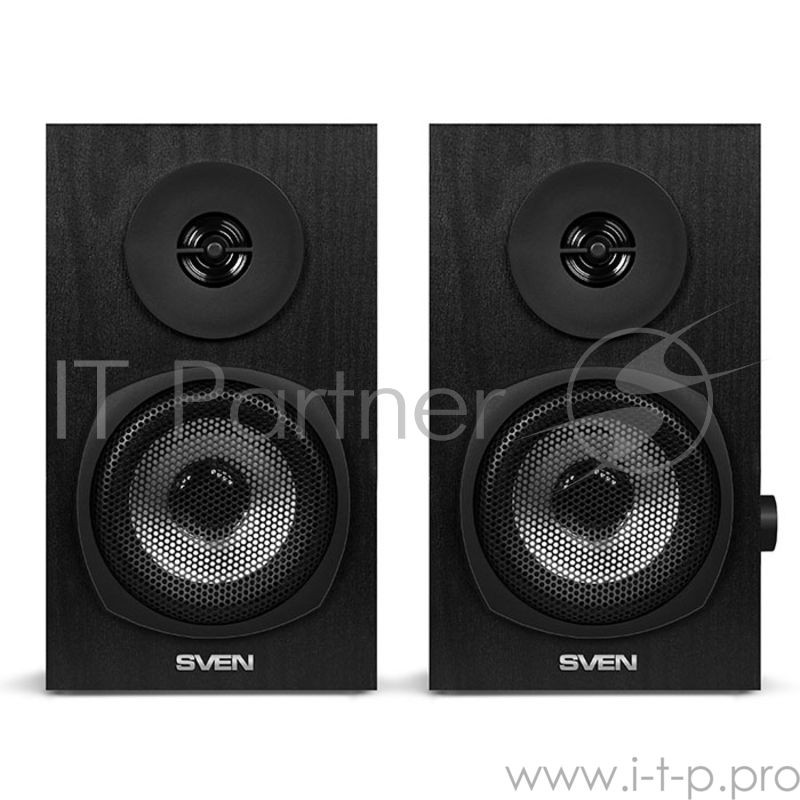 Колонки SVEN SPS-575, черный {6 (2*3), 80-20 000Гц, Питание через USB-порт ПК, ноутбука или адаптер 5V DC}