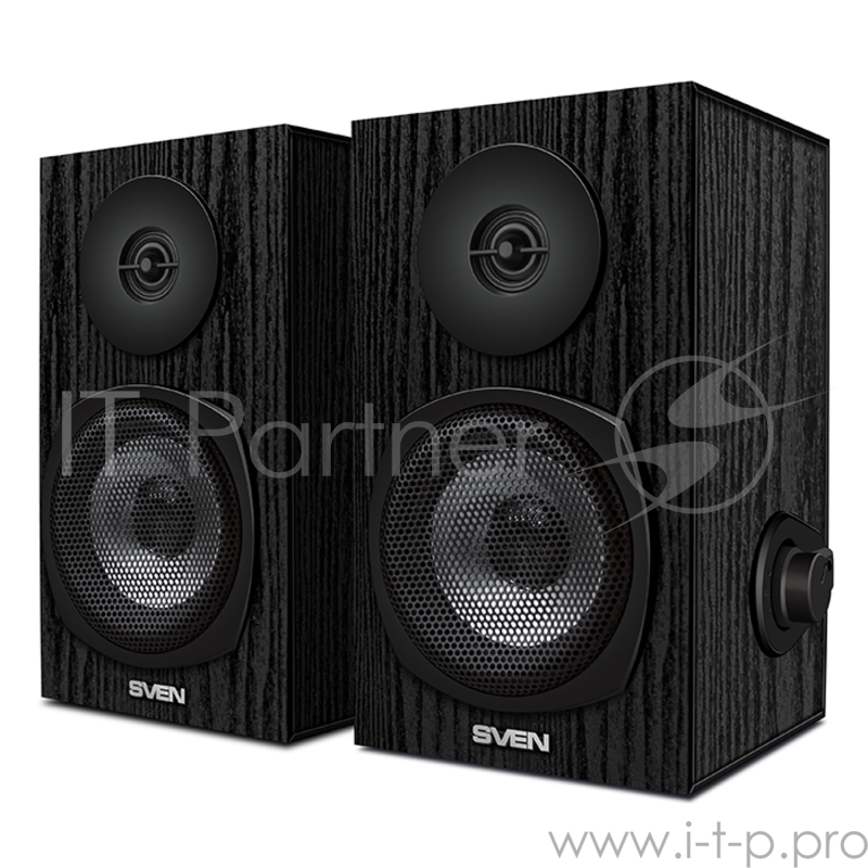 Колонки SVEN SPS-575, черный {6 (2*3), 80-20 000Гц, Питание через USB-порт ПК, ноутбука или адаптер 5V DC}