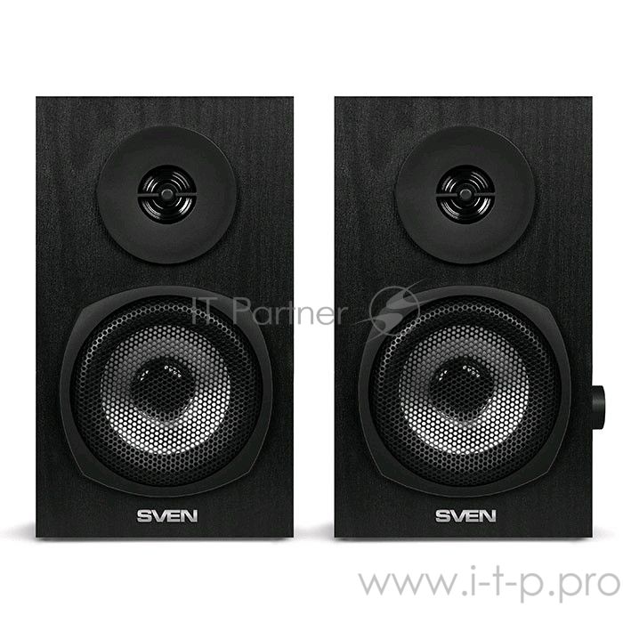 Колонки SVEN SPS-575, черный {6 (2*3), 80-20 000Гц, Питание через USB-порт ПК, ноутбука или адаптер 5V DC}