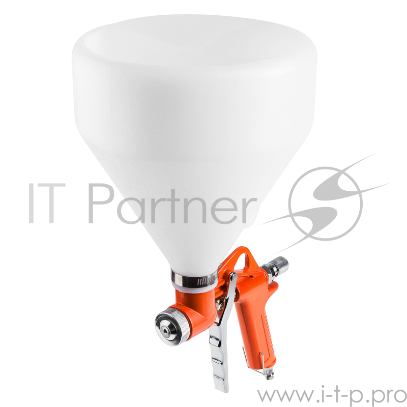 Пистолет картушный WESTER KP-10 текстурный, бак 5л (нейлон), сопла 4.5/6.0/8.0мм