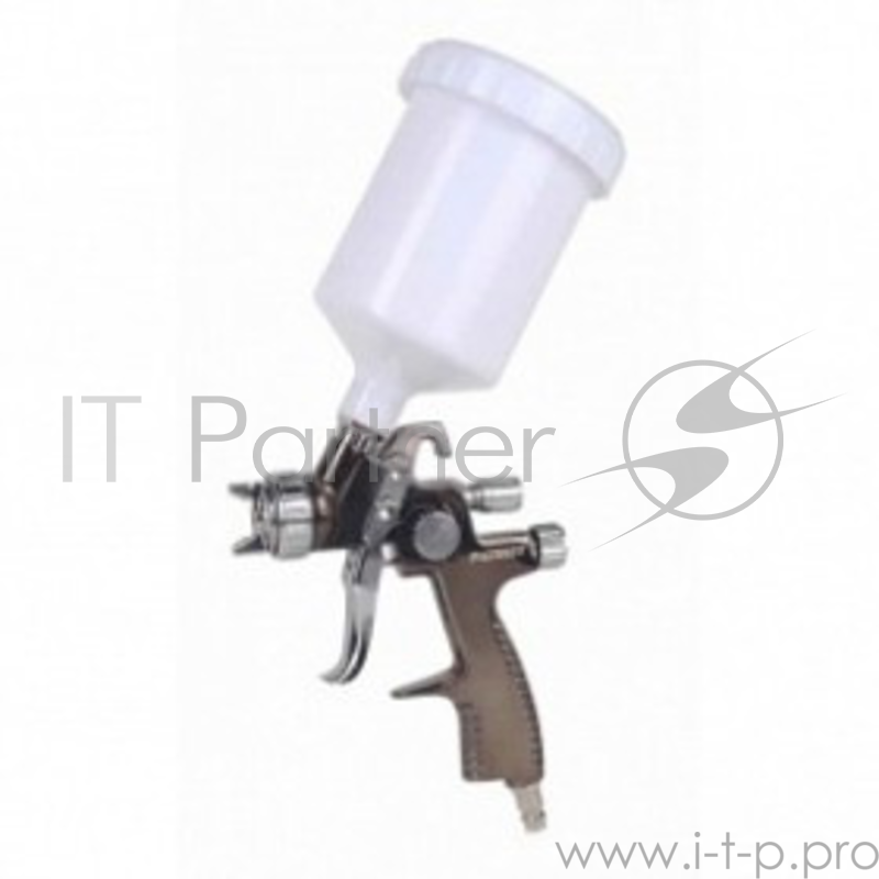 Краскопульт пневматический PATRIOT LV 162А в.бак 0.5л 400л/мин 3-4бар 1.5мм факел120-220мм 0.8кг
