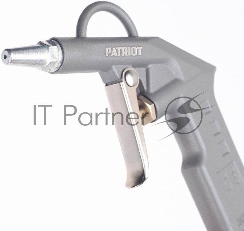 Пистолет продувочный PATRIOT GH 60A 10бар 400л/мин длина сопла25мм быстросъем