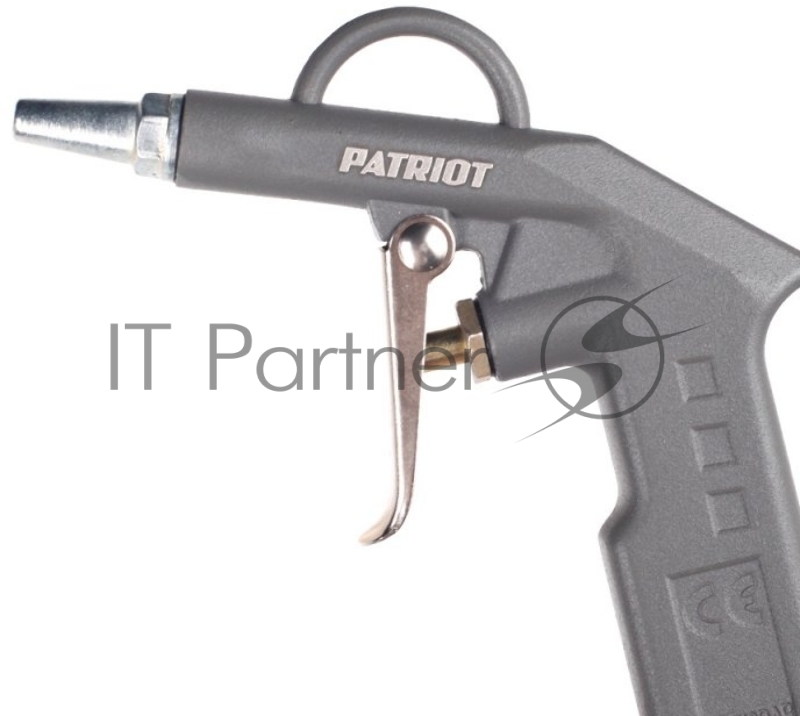 Пистолет продувочный PATRIOT GH 60A 10бар 400л/мин длина сопла25мм быстросъем