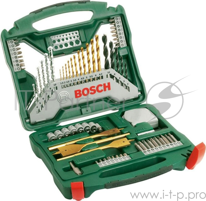 Набор принадлежностей Bosch X-Line Titanium 2607019329 , 70 предметов