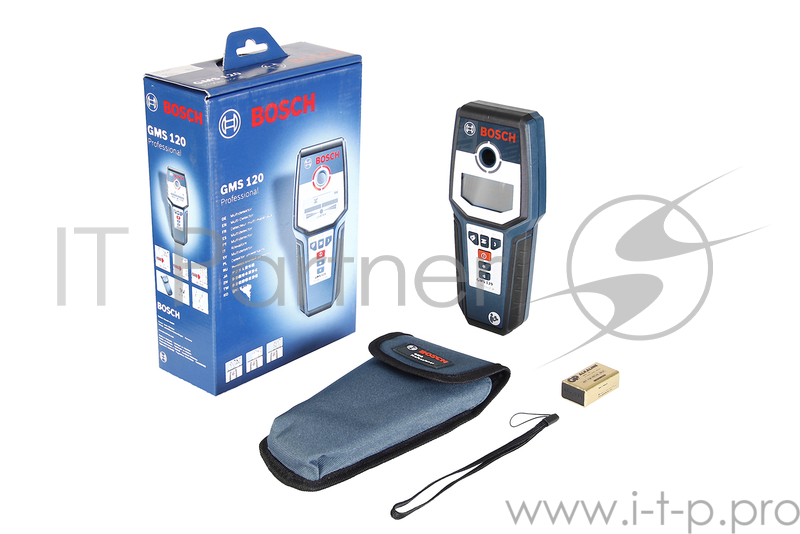Лазерные дальномеры, уровни, детекторы Bosch GMS 120 Профессиональный детектор скрытых коммуникаций 0601081000