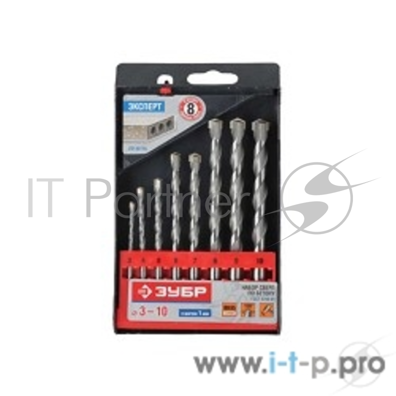 Буры,сверла,долото Набор ЗУБР Сверла