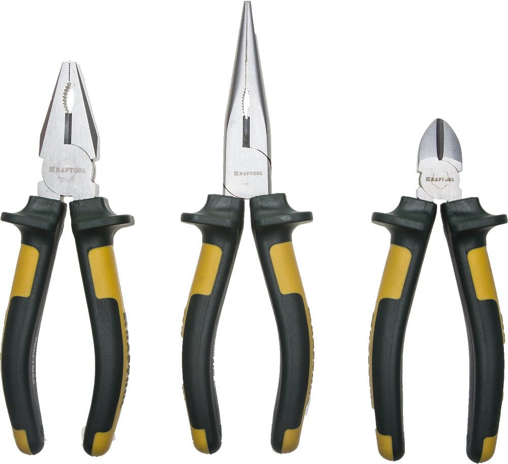 Плоскогубцы Набор губцевых инструментов KRAFTOOL