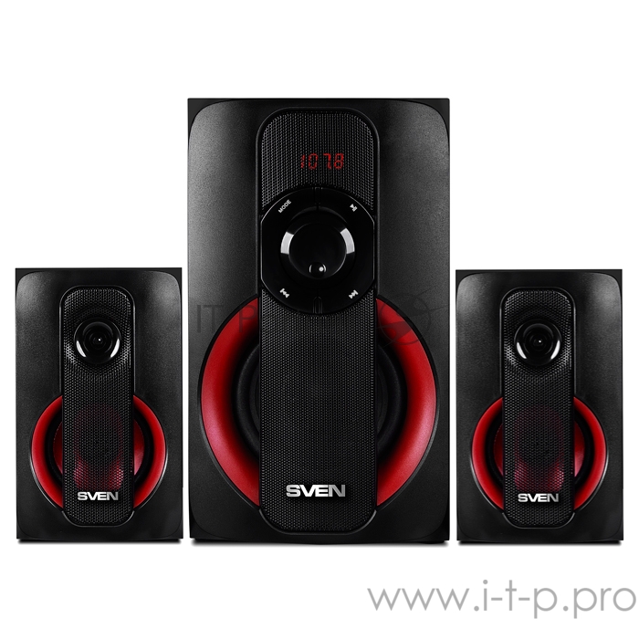 Колонки SVEN MS-304 черный {~ 230 В, 50 Гц, сабвуфер: 159х 272 х 245, вес 3,3}