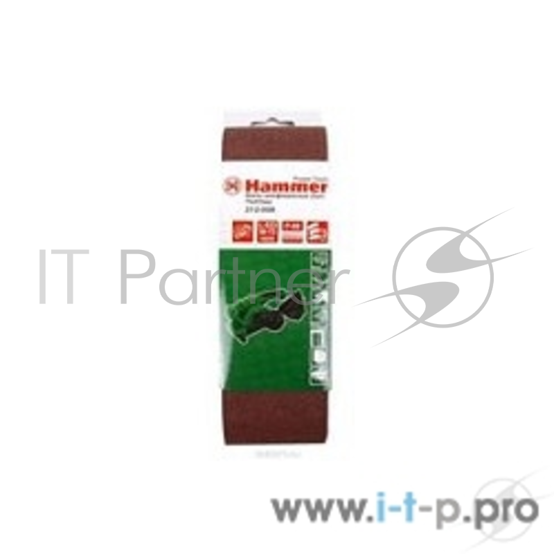 Лента шлифовальная Hammer Flex 212-007 75 Х 533 Р 40 по 3 шт. 29397