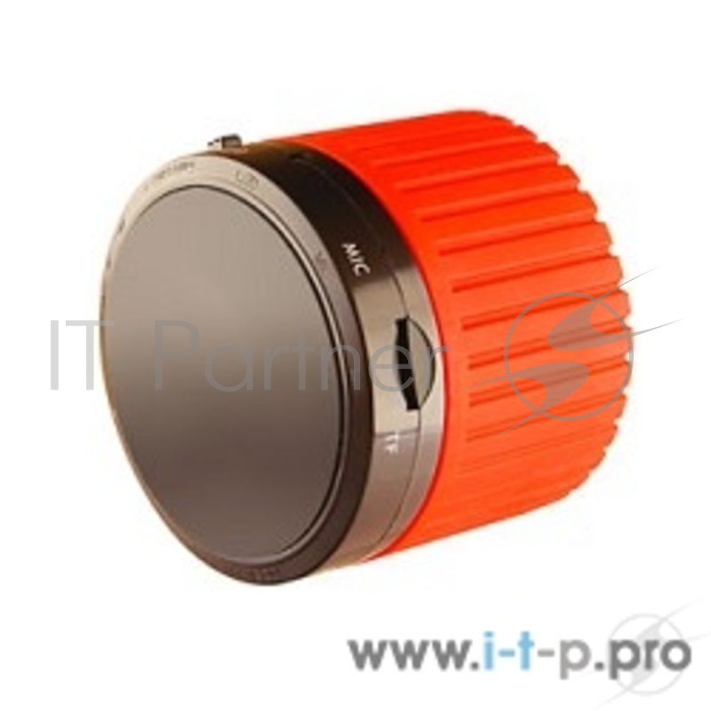 Колонки Ginzzu Ginzzu GM-988R, BT-Колонка 3W/TFcard/AUX/FM, красный