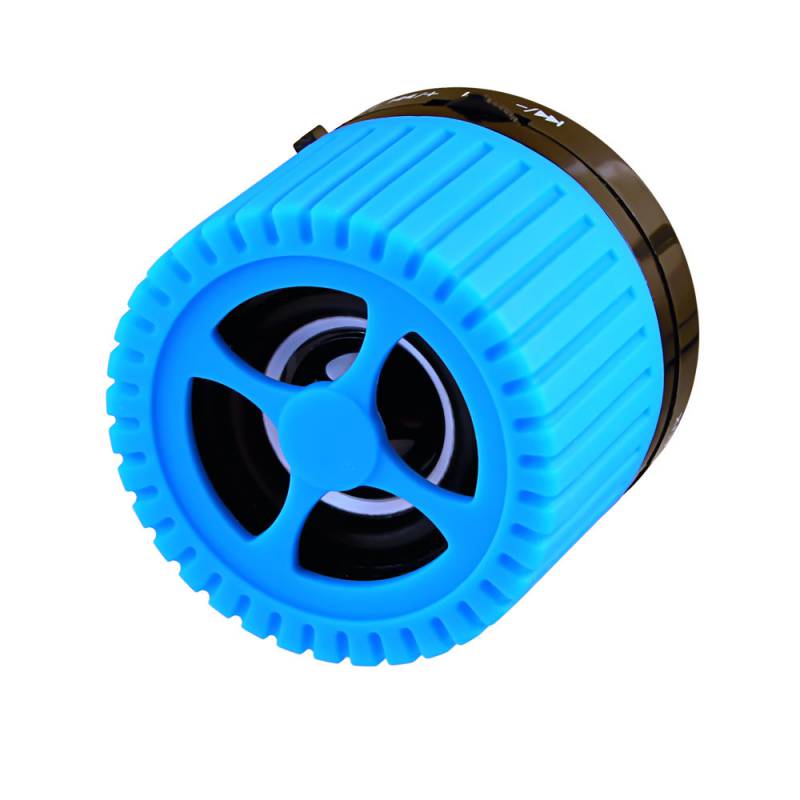 Колонки Ginzzu Ginzzu GM-988C, BT-Колонка 3W/TFcard/AUX/FM, голубой