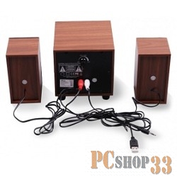 Колонки RITMIX SP-2150w Brown