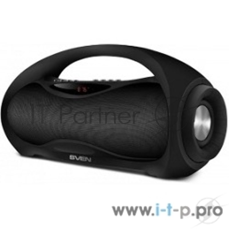Колонки SVEN PS-420, черный (12 Вт, Bluetooth, FM, USB, microSD, LED-дисплей, 1800мА*ч)