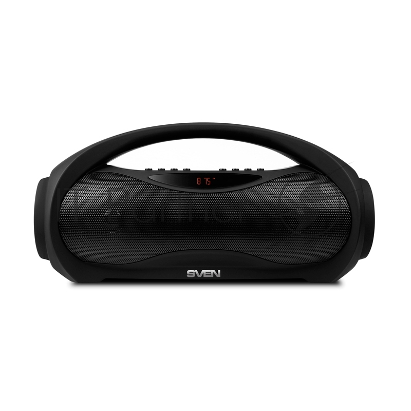 Колонки SVEN PS-420, черный (12 Вт, Bluetooth, FM, USB, microSD, LED-дисплей, 1800мА*ч)