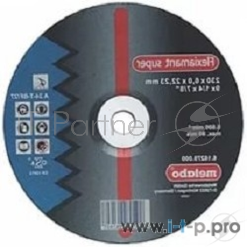 Диски отрезные, пильные, шлифовальные Metabo Круг отр сталь Flexiamant S 125x2,0 прямой А36Т